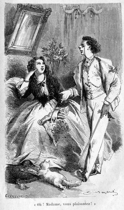 One out of 28 Full-Page Illustrations by Émile Bayard by Émile Bayard